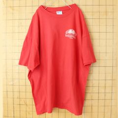 古着 90s USA製 シングルステッチ バー プロモーション Tシャツ レッド 