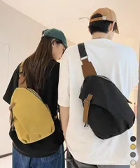 ボディバッグ 男女兼用 大容量斜めがけ鞄