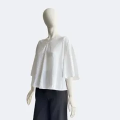 楽天市場】【SALE／50%OFF】ライトジョーゼットタックブラウス