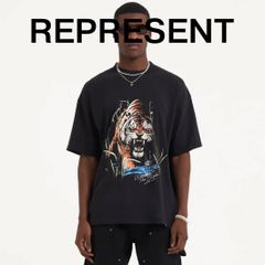【新品】REPRESENT - WELCOME TO THE JUNGLE Tシャツ ｜ ブラック