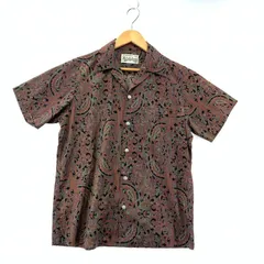 【中古】WACKO MARIA　ペイズリー柄半袖シャツ サイズS[19]