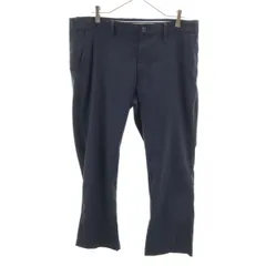 adidas アディダス ゴルフ パンツ 91 ネイビー ストレッチ メンズ 古着