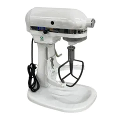 美品 KitchenAid スタンドミキサー ホワイト ＫＳＭ５ キッチンエイド KSM5.5WH（ホワイト）【業務用】｜株式会社エフ