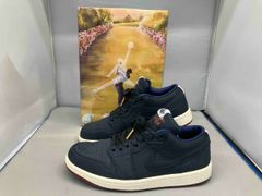 NIKE ナイキ DV1759-448 Eastside Golf × Nike Air Jordan 1 Low 'Out the Mud' スニーカー サイズ：25cm ネイビー