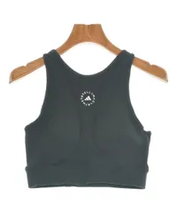 新品【 adidas×STELLA McCARTNEY 】フリルメッシュタンク アディダス × ステラマッカートニー』(XS) メッシュ フリル