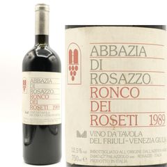 1989 アッバツィア ディ ロザッツォ ロンコ デイ ロゼッティ レ ヴィーニェ ディ ザモ 750ml イタリア  冬ギフト