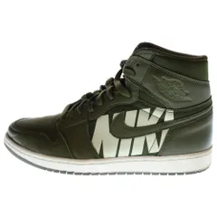 NIKE (ナイキ) AIR JORDAN 1 RETRO HIGH OG エアジョーダン1 オリーブキャンバス ハイカットスニーカー カーキ US10/28cm 555088-300