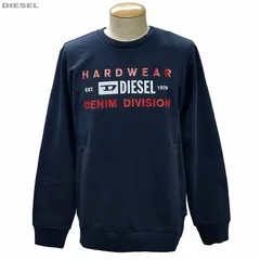 定価86900円 DIESEL 赤タグ クラックコーティングスウェット
