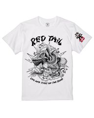 ViSE REDTAil ThunderAlley-23 S/S T-Shirt〔White〕- art work - TATTOO MANO バイス レッドテイル 半袖 Tシャツ ホワイト【L】新品 ハーレーダビッドソン