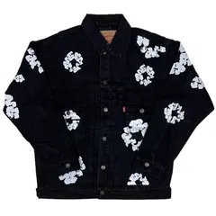 Denim tears Levi's 花柄デニムジャケット S デニムディアーズ Denim Tears x Levi's セットアップ デニムジャケット