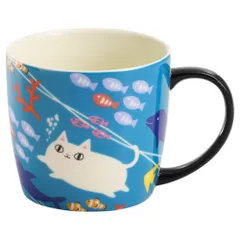 ☆ Fish ☆ にゃん屋 猫3兄弟マグカップ にゃん屋 猫3兄弟 マグカップ 日本製 マグ カップ コップ 猫 3兄弟 キャラクター ねこ ネコ キャラ 陶器 柄 かわいい 可愛い キャット キュート お祝い 記念品 KURO MIKE SHIROのサムネイル
