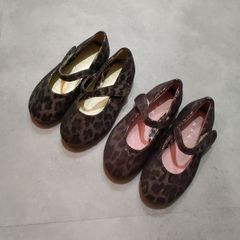 15cm レオパードパンプス