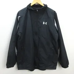 G■アンダーアーマー/UNDER ARMOUR ＵＡチームサーマルジャケット MTR3209【L】黒/men's/90【中古】■