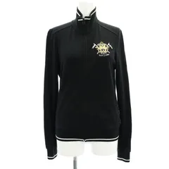 バーバリーブルーレーベル BURBERRY BLUE LABEL ハイネックフルジップブルゾン ジャケット 38 黒 ブラック /DF ■OSのサムネイル