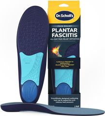 Dr. Scholl's 男性のための足底筋膜炎、1ペア、サイズ8-13のためのドクター・ショール痛みを軽減するインソール 多色