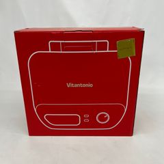 ☆□【未使用】 Vitantonio ワッフル・ホットサンドメーカー VWH-50　ビタントニオ　レッド