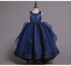 ドレス パーティー 誕生日 子ども 結婚式  発表会 ロングドレス 子供ドレス 発表会ドレス ワンピース ドレス キッズ 女の子 お姫様 ジュニアドレス ピアノ 入学式 kaili04