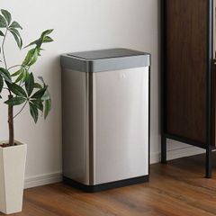 エコメルカリ便限定》EKO 45L ゴミ箱 EK9261 シルバー - メルカリ
