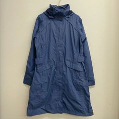 Columbia マウンテンパーカー ナイロンコート ジャケット ロング丈 ネイビー 防水 OMNI-TECH【レディースL】