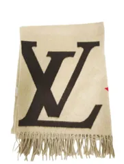 LOUIS VUITTON/ルイ ヴィトン　エシャルプ ジ アルティメット マフラー M76382  カシミア混　大判　スカーフ　マフラー　ストール　【中古】