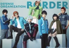 【中古】生写真(男性) 集合(7人)/横型・2Lサイズ/「ワールドトリガー the Stage 大規模侵攻編」公演グッズ購入特典ブロマイドA