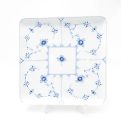 希少デンマーク製 ロイヤルコペンハーゲン ブルーフルーテッド ジャパニーズ 角皿 高 品質キッチン・日用品・その他 - 希少 ロイヤルコペンハーゲン