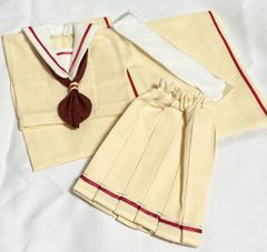 【SDMサイズ】和せぇらぁセットアップ（夏服ver.）【ドール用】 SDMサイズ】和せぇらぁセットアップ（夏服ver.）【ドール用