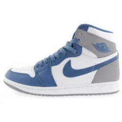 NIKE (ナイキ) AIR JORDAN 1 RETRO HIGH OG TRUE BLUE エア ジョーダン 1 トゥルーブルー ハイカットスニーカー ブルー/グレー US10/28cm DZ5485-410