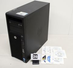 【動作ＯＫ】nVIDIA Quadro搭載 ミニタワーPC HP / Xeon / 8GB / 500GB HDD / Win7 Pro