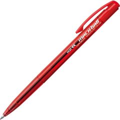 （まとめ買い）コクヨ 油性なめらかボールペン K2 ノック式 10本入 赤 0.7mm K2PR-NB207RX10 【×3セット】