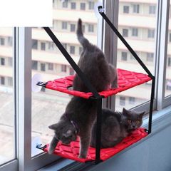 ハンモック ハンモック 猫ベッド ネコ窓 吸盤タイプ キャットウォーク 耐荷重 ネコ用 猫 ねこ 室内用#ecbea20858