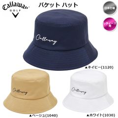 【メール便】キャロウェイ バケット ハット キャップ レディース 帽子 c24291213 日本仕様 新品 未使用