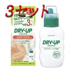 【3セット】 ドライアップ 大切な衣類のセルフクリーニング洗剤 本体 300mL 【pto】