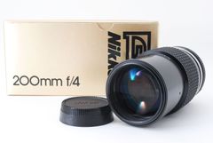 [中古美品] Nikon NIKKOR 200mm f/4 Ai MF Telephoto Lens 1141177