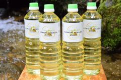 天然青森ひば精油1L×4本セット/産地直送！青森ひば油/天然ヒノキチオール2%以上含有/エッセンシャルオイル/アロマオイル/ヒバオイル/全国一律送料無料
