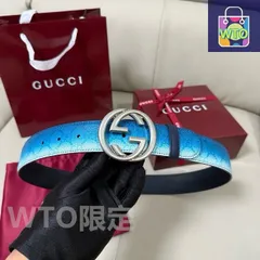 【今日特価】Gucci Chroma シリーズ インターロックド GG ベル