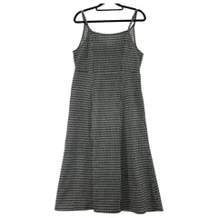 any SiS エニィスィス   カシュクール キャミソールワンピース size2/ホワイト×ブラック