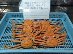 オス大中4㎏（２㎏２箱）とメス小2㎏１箱セット　オオズワイガニオスメスセット　冷凍