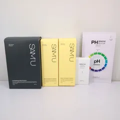 SAM'U サミュ シャンプー&トリートメント2個&日焼け止め&フェイス