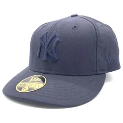 90's New Era ニューエラ MLB ニューヨーク・ヤンキース 59FIFTY ベースボールキャップ ネイビー ウール USA製 Size 7 1/4 (57.7cm)