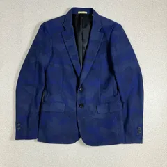 JOURNAL STANDARD ジャーナルスタンダード　カモフラ　迷彩柄　テーラードジャケット　秋冬　サイズ　S ユニセックス　ネイビー　L0038