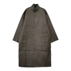 合馬公式アカウントヨーガンレール　チャイナスタイル長袖シャツ グレー 合馬公式アカウント様専用ヨーガンレール チャイナスタイル長袖