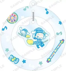 【中古】雑貨 あいこ＆シナモロール(ホウキ) 「おジャ魔女どれみ×サンリオキャラクターズ トレーディングゆらゆらアクリルキーホルダー」