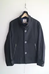 ポーランド製 Honnete ウールメルトン シングルコート 1 ネイビー ポーランド製 Honnete ウールメルトン シングルコート 1
