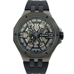 【EDOX】エドックス デルフィン メカノ 85303-357GN-NGN 腕時計 SS/ラバー メンズ オリジナル オートマティック 自動巻き