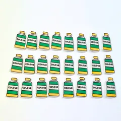 特価　飾りボタン　手芸　歯磨き粉　24個まとめ売り