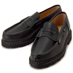 PARABOOT パラブーツ 革靴 メンズ 0994 12 REIMS ランス ローファー ブラック カジュアルシューズ 靴のサムネイル
