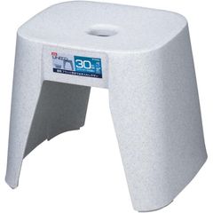 【TONBO】新輝合成 ユニード バスチェア 風呂椅子 30cm ホワイト