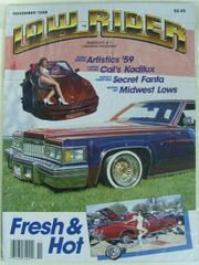 【US版 ローライダーマガジン】1989年11月号【Vintage Lowrider Magazine USA】November 1989 絶版 ビンテージ 輸入雑誌 自動車雑誌 カーマガジン カスタムカー 自動車 雑誌 カスタム 改造 ペイント アメ車