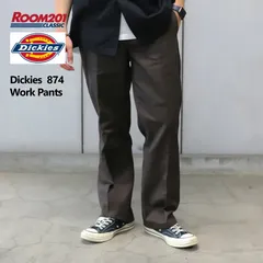 【Dickies/ディッキーズ】ディッキーズ 874 ワークパンツ レングス32 ブラウン